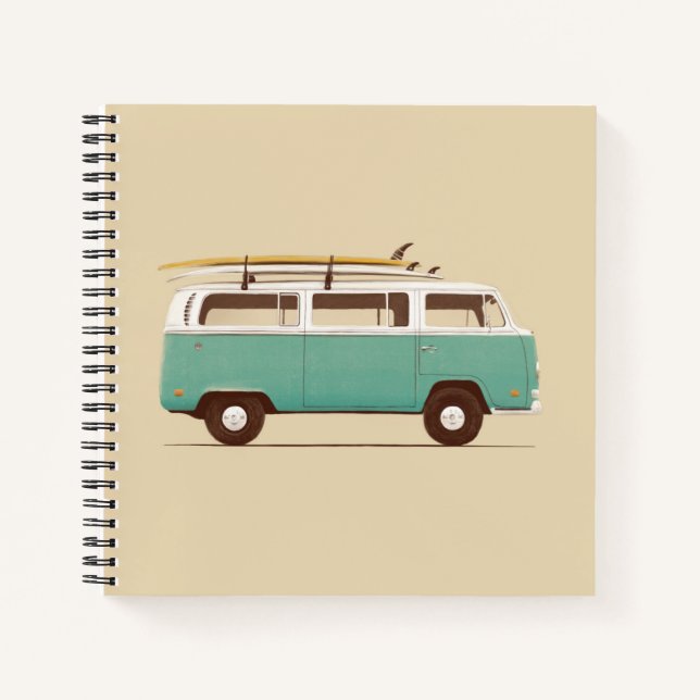 Blue Van | Florent Bodart Notebook (Front)