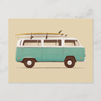 Blue Van | Florent Bodart Postcard