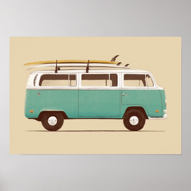Blue Van | Florent Bodart Poster (Front)