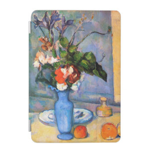 Blue Vase Flowers, Paul Cezanne iPad Mini Cover
