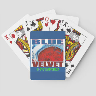 BLUE VELVET HYBRID POKER CARDS