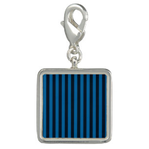 Blue Vertical Stripes Background Customize This! Charm