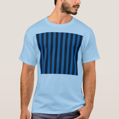 Blue Vertical Stripes Background Customize This T_Shirt