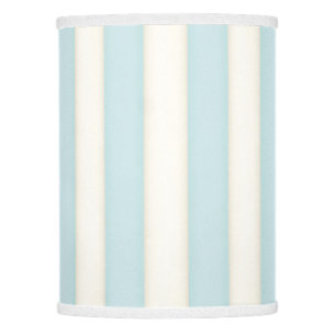 Blue Vertical Stripes Vintage Style Lamp Shade