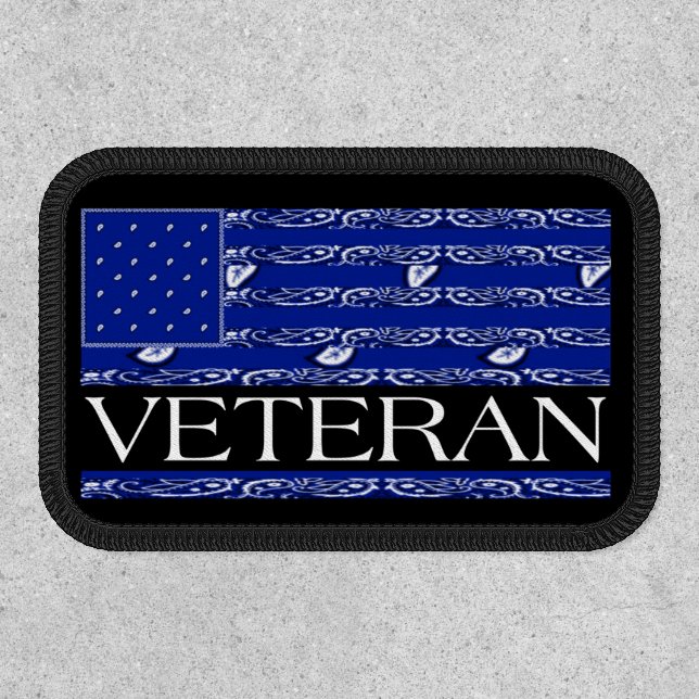 Blue Veteran Patch (Front)