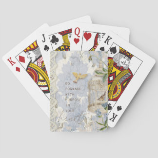 Blue Victorian Classic Playing Cards
