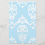 blue victorian skulls (Front)