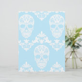 blue victorian skulls (Standing Front)