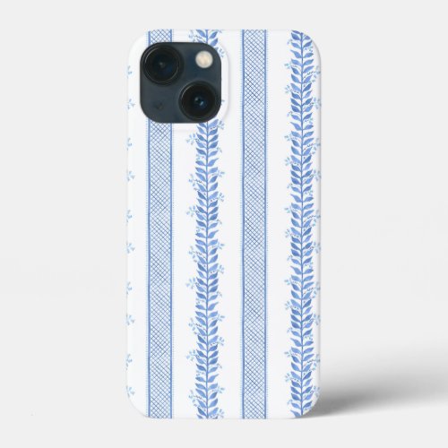 Blue Vinelines iPhone 13 Mini Case