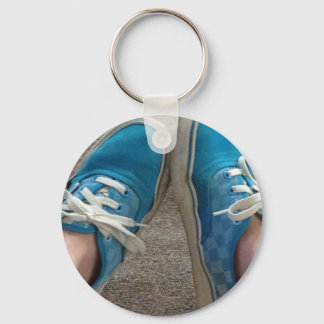 blue vines shoes keychain