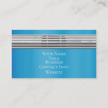 Blue Vintage Radio Business Card by packratgraphics at Zazzle