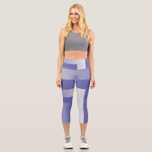 Blue violet 2022 capri leggings