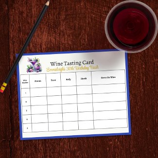 Blue-Violet Birthday Bash Guess the Wine