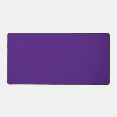 Blue_violet color wheel solid color  desk mat