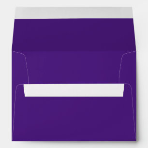 Blue-violet (color wheel) (solid color)  envelope