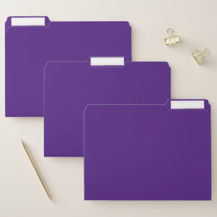 Blue-violet (color wheel) (solid color) file folder