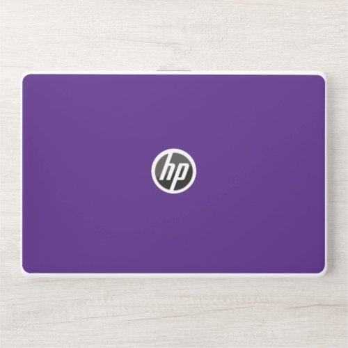 Blue_violet color wheel solid color  HP laptop skin