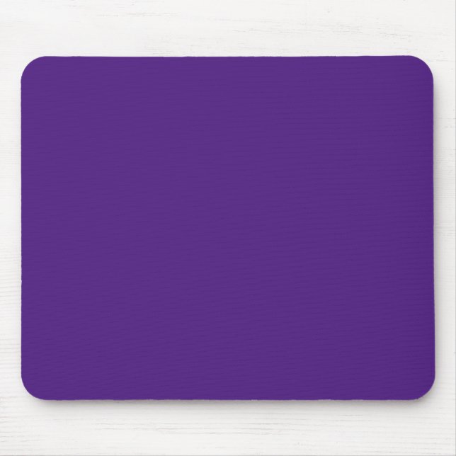Blue-violet (color wheel) (solid color)  mouse pad (Front)