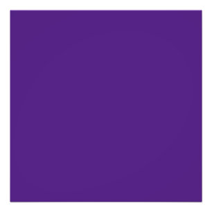 Blue-violet (color wheel) (solid color)  photo print