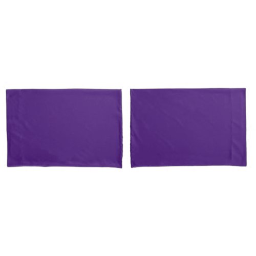 Blue_violet color wheel solid color  pillow case