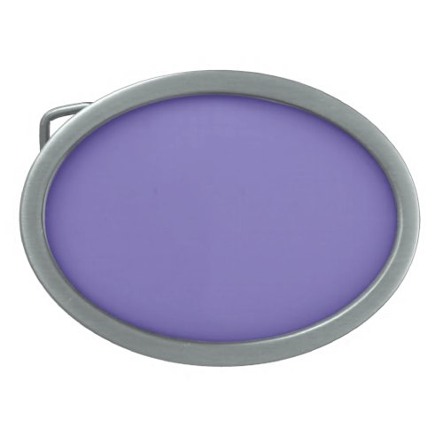 Blue_violet Crayolasolid color  Belt Buckle