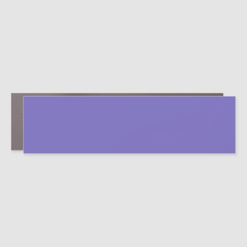 Blue_violet Crayolasolid color  Car Magnet