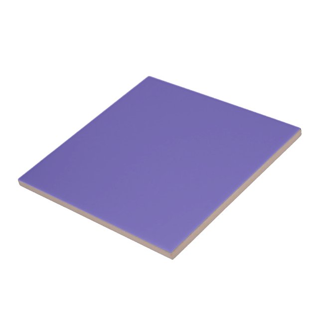 Blue-violet (Crayola)(solid color)  Ceramic Tile (Side)