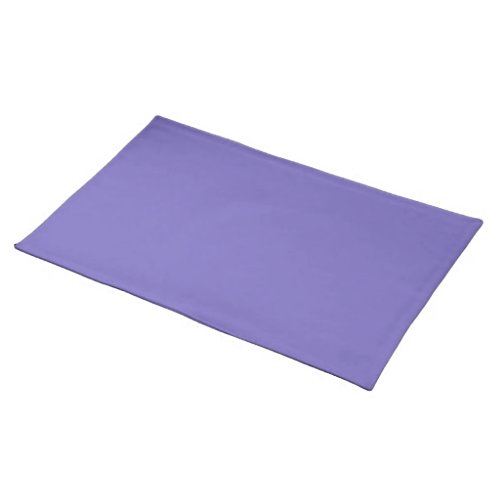 Blue_violet Crayolasolid color  Cloth Placemat