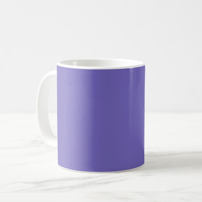 Blue-violet (Crayola)(solid color)  Coffee Mug (Front Left)