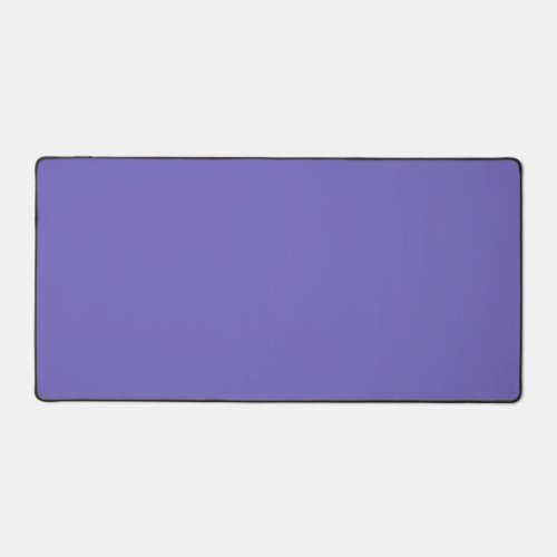 Blue_violet Crayola solid color  Desk Mat