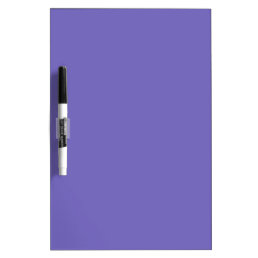 Blue-violet (Crayola)(solid color)  Dry Erase Board