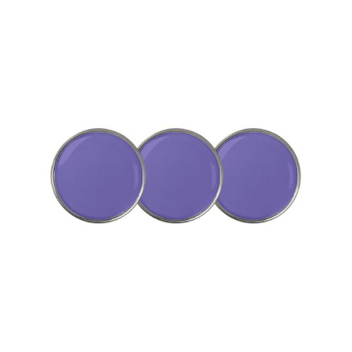 Blue_violet Crayolasolid color  Golf Ball Marker