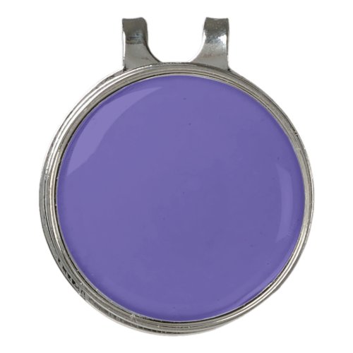 Blue_violet Crayolasolid color  Golf Hat Clip