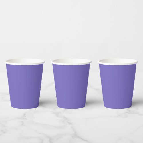 Blue_violet Crayolasolid color  Paper Cups