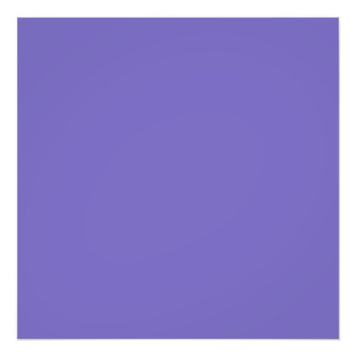 Blue_violet Crayola solid color  Photo Print