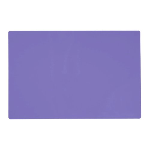 Blue_violet Crayolasolid color  Placemat