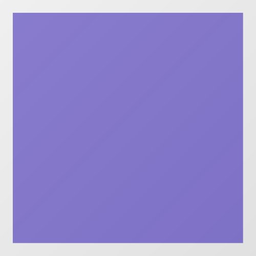 Blue_violet Crayolasolid color  Window Cling