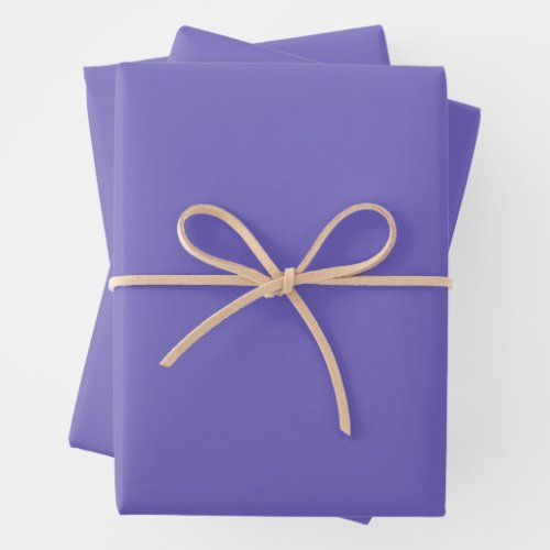 Blue_violet Crayola solid color  Wrapping Paper Sheets