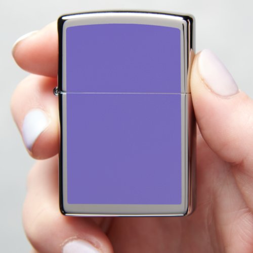 Blue_violet Crayolasolid color  Zippo Lighter