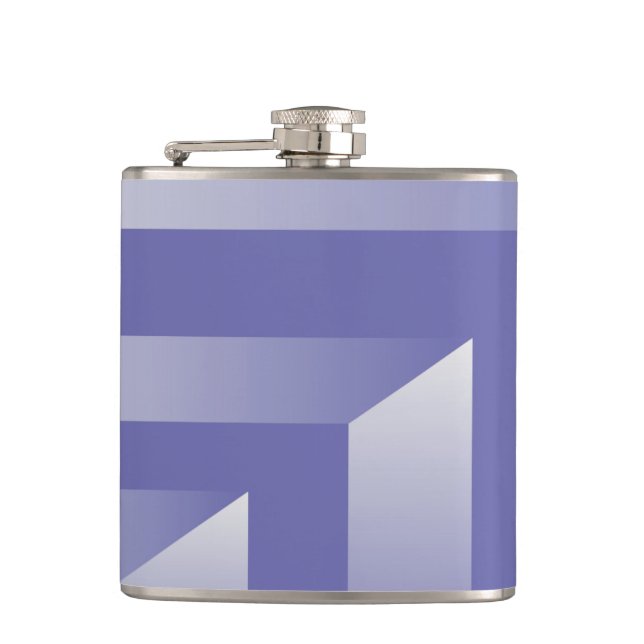 Blue violet shades flask (Front)