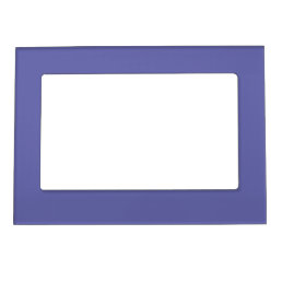 Blue Violet Solid Color Magnetic Frame