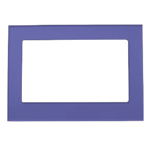 Blue Violet Solid Color Magnetic Frame