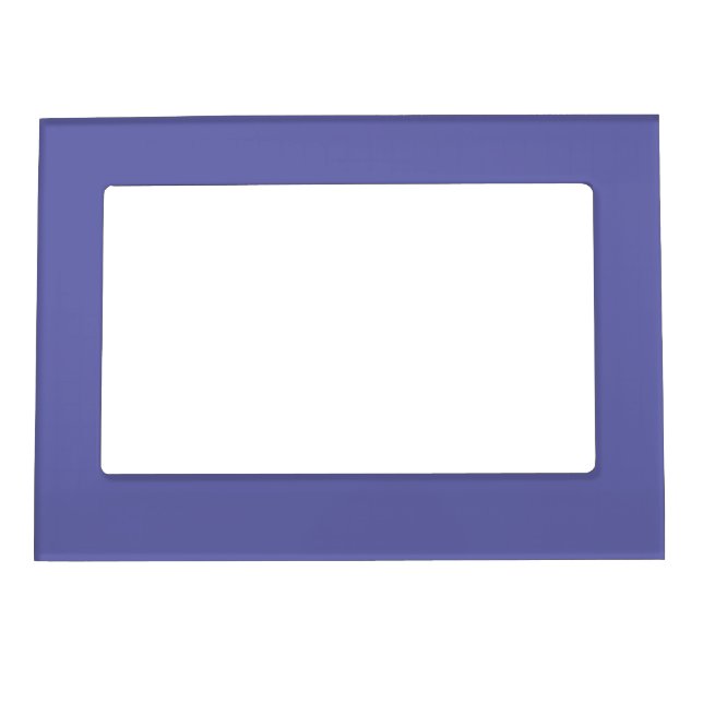 Blue Violet Solid Color Magnetic Frame (Front)