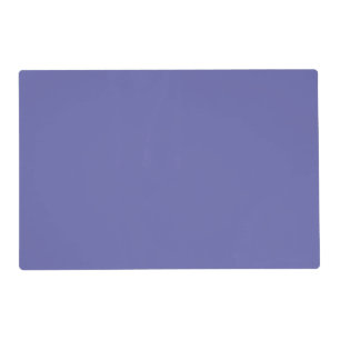 Blue Violet Solid Color Placemat