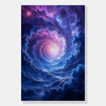 Blue-violet wormhole