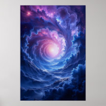 Blue-violet wormhole