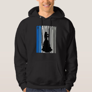 Blue Violin Champion Girl Coach Violinist Player C Hoodie