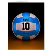 Blue Volleyball (Front)