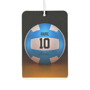 Blue Volleyball Car Air Freshener