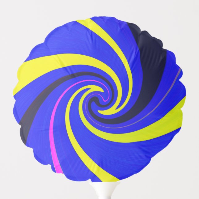 Blue vortex balloon (Front)